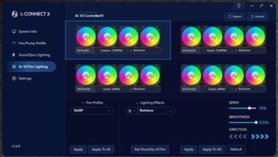 Lian Li L-Connect 3 RGB-Steuerung