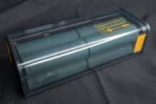 Transparentes Gehäuse der Shargeek 100 von unten betrachtet