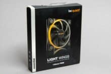 Schachtel der bequiet! Light Wings 140mm von vorne