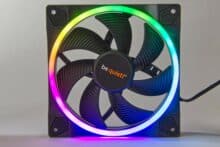 be quiet! Light Wings 140mm PWM leuchtet