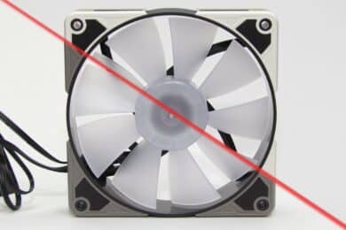 Lüfter mit zwei Sorten Ecken zusammeneditiert