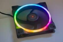 Lüfter mit beleuchtetem Rahmen