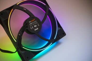 Bunt beleuchtete RGB-Lüfter