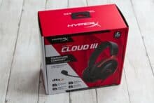 Schachtel der HyperX Cloud III Gaming Kopfhörer