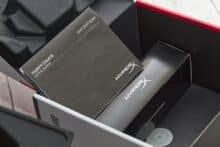 Zubehör in der Box des Headsets