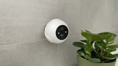 SwitchBot Outdoor Cam Flashlight Test