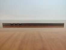 Ein Blick auf die Anschlüsse