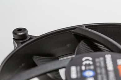 Lüfterrahmen von innen