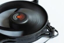 be quiet! Shadow Wings 2 140mm PWM dreht sich mit sichtbarer Struktur der Lüfterblätter