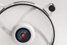 be quiet! Shadow Wings 2 120mm PWM WH Frontalansicht in Drehung