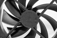 Arctic Lüftermotor von hinten
