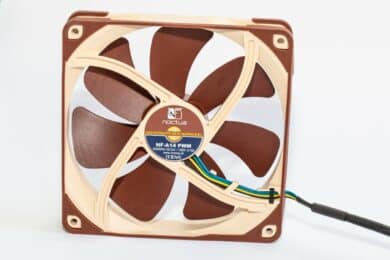 Dichtung auf der Rückseite des Noctua NF-A14 PWM