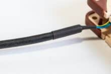 Kabel Sleeving des Noctua Lüfters