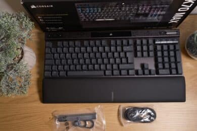 Corsair K70 MAX Design