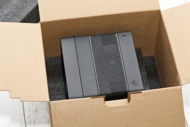 Blick auf die Oberseite des 140mm Kühlers