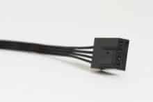 Schwarzes 4-Pin PWM Anschlusskabel