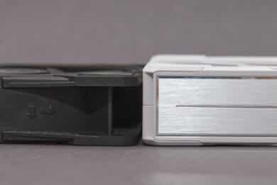 Lian Li Uni Fan P28 im Vergleich mit einem 25mm dicken Lüfter