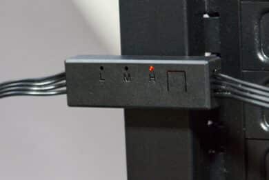 Lüfter-Controller leuchtet rot bei H