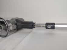 Das Teleskoprohr ist ausziehbar