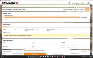 HP OMEN Transcend 16-u0095ng Akkutest Office