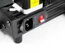 Anschluss & Powerbutton