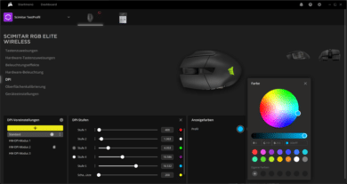 iCUE Software Screenshot (1)