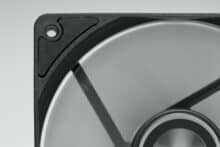 Xilence XPF120X.B.PWM dreht sich, Nahaufnahme