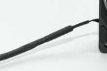 Schwarzes Lüfterkabel mit Sleeving