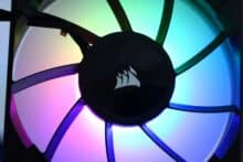 Corsair iCue AF120 RGB Elite Lüfter von hinten