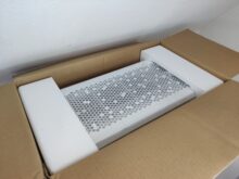 Styropor schützt das Gehäuse