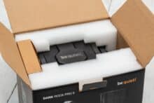 Geöffnete Verpackung mit CPU Kühler