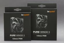 Verpackung der be quiet! Pure Wings 3 120mm und 140mm