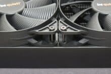 be quiet! Pure Wings 2 auf einem Radiator