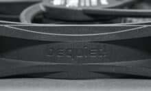 be quiet! Logo am Lüfterrahmen