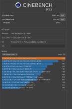 Geekom Mini IT13 Cinebench R23