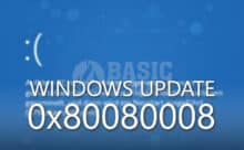Fehler 0x80080008 Titelbild