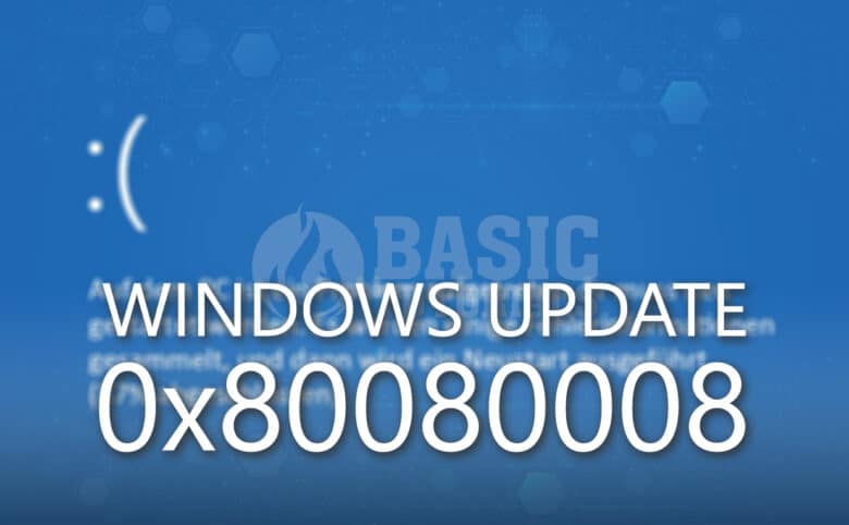 Fehler 0x80080008 Titelbild
