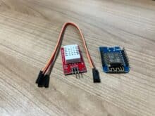 Mikrocontroller, Sensor und Kabel