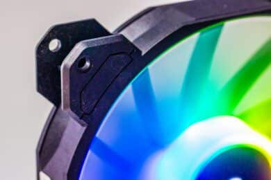 Ecke des Corsair SP RGB Elite