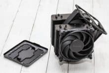 be quiet! Dark Rock Pro 5 mit mittlerem Lüfter und Abdeckung