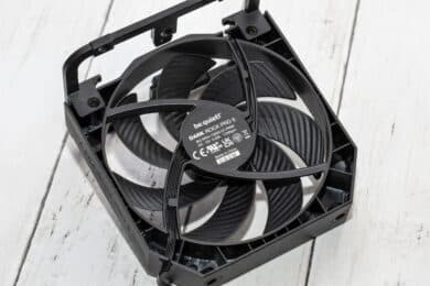 Rückseite des mittleren Lüfters im be quiet! Dark Rock Pro 5