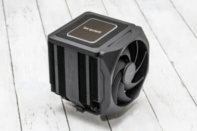 be quiet! Dark Rock Elite schräg von der Vorderseite