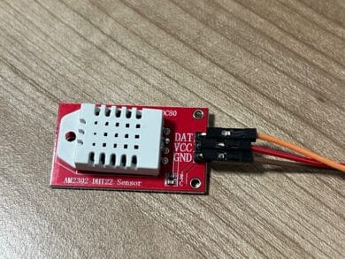 Angeschlossener Sensor