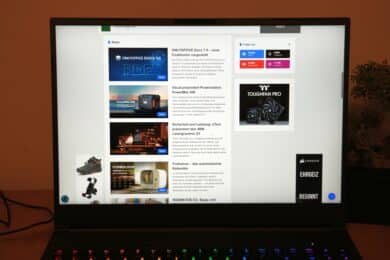 XMG Core 16 L23 Display