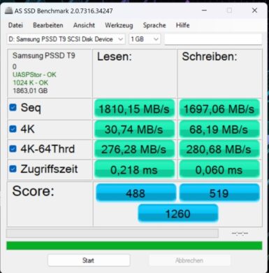 Samsung Portable SSD T9