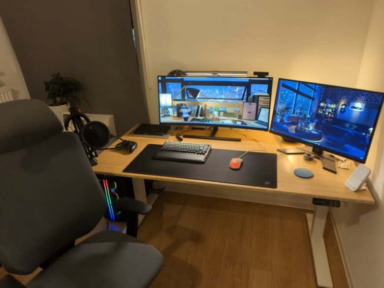 Mein neues Setup mit dem Flexispot E7 Pro und dem Flexispot BS12 Pro