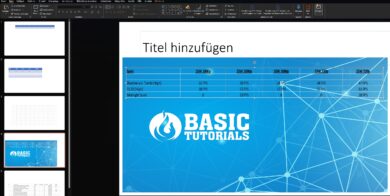 Excel-Tabelle in PowerPoint