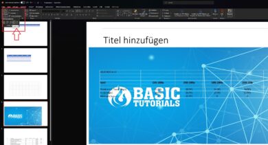 Excel-Tabelle in PowerPoint