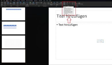 Excel-Tabelle in PowerPoint einfügen