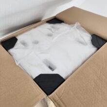 Ausreichend Verpackungsmaterial ist vorhanden